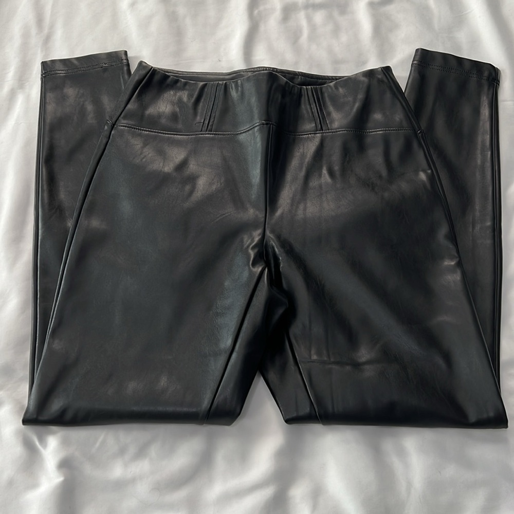 The Limited Black Faux Leather Leggings
